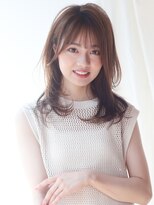 ケーツー エソラ池袋店(K-two)&nbsp;大人シースルーバングの小顔ロング［髪質改善/池袋&目白&大塚］