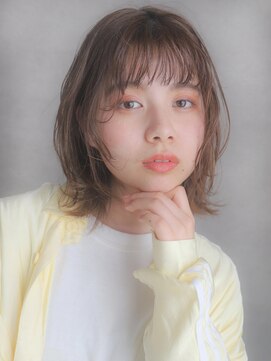 エンクス(enx) 外ハネ くびれヘア×ゆるふわカール