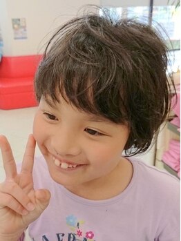 《キッズカット\1100★親子割あり》お子様連れでのご来店大歓迎◎駐車場あり【有田/小田部/原/星の原】