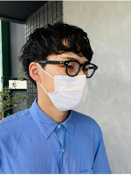 クリアーオブヘアー 本山店(CLEAR of hair) メンズスタイル　刈り上げないツーブロックパーマ