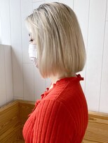 アイティーバイアルバム 松戸店(IT by ALBUM)&nbsp;ホワイトブロンド_くすみブルーミニウルフテラコッタ_ba348851