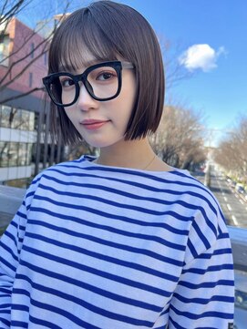 ミンクス ギンザ セントラル(MINX ginza central) コンパクトミニボブ　ぷつっと感20代30代40代【MINX】