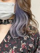 アジールヘア 東上野店(agir hair)&nbsp;イヤリングカラーラベンダーイルミナカラー韓国風セット