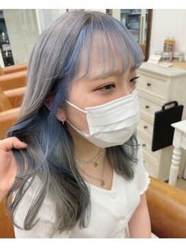 グラスペディア(graspedia) ブルーシルバーフレーミング