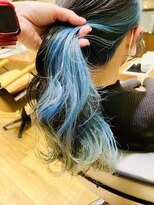 ウルム 蕨西口(ULUM)&nbsp;インナーカラー×アクアブルー