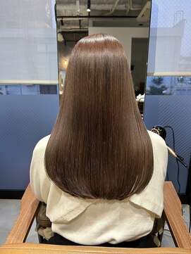 テラスヘア 新潟駅南(TERRACE hair) 艶髪まろみベージュ