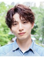 オーシャントーキョー 渋谷神南(OCEAN TOKYO)&nbsp;ツーブロック波巻きセンターパート