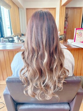 エクステンション クーチャー(Extention Cu'cha) エクステ100g ナチュラルバレイヤージュ風