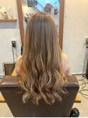 ハイライト×ベージュ