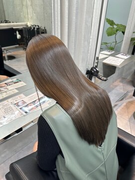 クーラアオヤマ(Cura Aoyama) 絹髪になるための自分にあったメニュー！？ケアカラー/髪質改善
