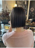 切りっぱなしボブ