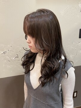 ヘアーメイク アチャ(hair make accha) 切りっぱなしボブ/エアリーロング/美髪/ピンクブラウン/観音寺