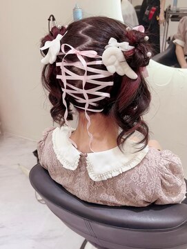 クラン 梅田店(clan) レースアップ×クラゲヘア♪