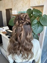 クラウド ナイン ブランシュ(CLOUD Nine blanche) ハーフアップセット