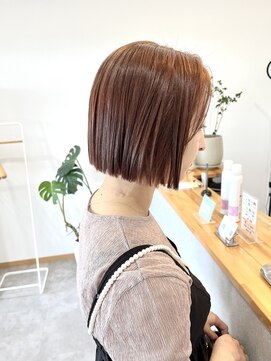 リエート(lieto) ミニボブ×チェリーオレンジ