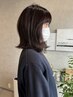 【会社でもオシャレに】暗髪カラー+oggiottoTR ￥10,450→￥8,800