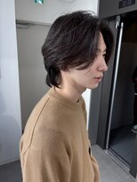 ユーフォリア 渋谷グランデ(Euphoria SHIBUYA GRANDE)&nbsp;センターパート　ニュアンスパーマ　毛流れ　MOMO