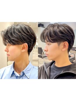 ビジネスシーンでも浮かない"シンプル"だけど"かっこいい"スタイリングも簡単にできるメンズヘアをご提供◎