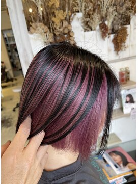 フロール(florun) ボブ×アンブレラカラー