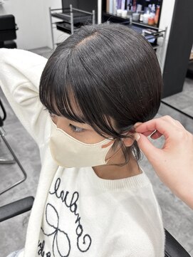 アルター(aL ter) 【顔まわりカット】ホワイトグレージュ/ミニウルフ/鎌取/林愛華