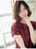 *+CUORE+*…立体カールの小顔見せミディa