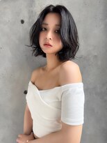 グロウバイニューヨークニューヨーク(Grow by NYNY)&nbsp;【打越】ミディアム×ボブ×シアーシルバー