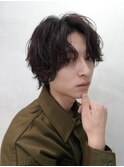 初めてのパーマでも◎ラフな質感が人気のシャドウパーマ