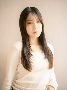 ララルーモ(LaＬaｒＯomo) ロングレイヤー×透け感シースルーバング