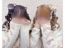 ヘアセット アリエス 池袋駅東口店(Aries)の雰囲気(2人で双子ヘアメが人気◎)