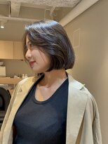 ザックジングウ 表参道(ZACC JINGU) ボブ/顔周りカット/前髪なし