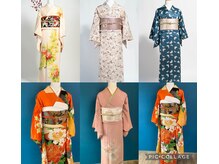 ヘアメイクと一緒に着付けもお任せください。[プロ/着付け]