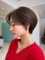 クレビアテン(CreBiA ten_)&nbsp;艶髪/透明感/レイヤーカット/顔まわりカット/ショート