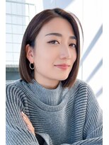 ファイン 美容室 深川店(FINE)&nbsp;似合わせカット30代40代暗髪ボブ◎髪質改善で艶めく美髪