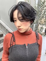 ヌード(NUDE)&nbsp;NUDE 20代30代 ハンサムショート レイヤーショート黒髪ショート