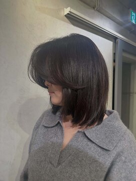 トクヤマサロンニューヨーク(TOKUYAMA SALON NEW YORK) 伸ばし途中でも可能な海外スタイル