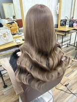 ヘアスタジオワン 藤沢店(HAIR STUDIO ONE)&nbsp;透明感ブラウン　ブリーチカラー