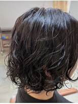 ラーゴム(Lagom)&nbsp;切りっぱなしボブ×ゆるウェーブ