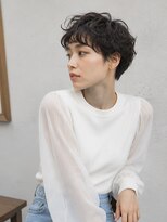 ドット ヘアー(dot.hair) ショートパーマ/クセ毛風パーマ/黒髪パーマ