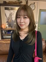 コレット ヘアー 大通(Colette hair)&nbsp;レイヤーカット/シアーベージュ/ダブルカラー/ブリーチ