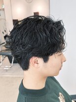 バーン(Boum.)&nbsp;バックに流すシャドウパーマ