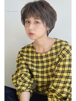 スタジオ エット(studio ett)&nbsp;【studio ett】ナチュラル　ふわふわパーマ ショートボブ