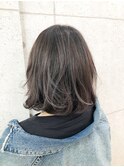 グレーカバーも出来るハイライトグレーカラー