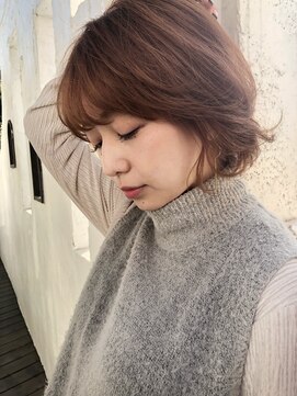 ガーデントウキョウ(GARDEN Tokyo) 【GARDEN 田中麻由】ことりベージュニュアンスカールボブ