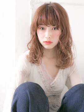 ルティア 池袋(Lutia) オレンジベージュでやわらかフェミニン