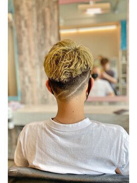 ヘアステージアミカル ブロンド×ライン