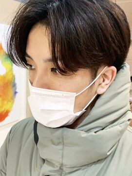 ノラキチジョウジ(NORA KICHIJOJI) #センターパート #スリークショート