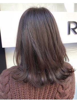 コレット ギンザ(Collet Ginza) ブリーチなし × ラベンダーグレー Hair Design Collet Ginza