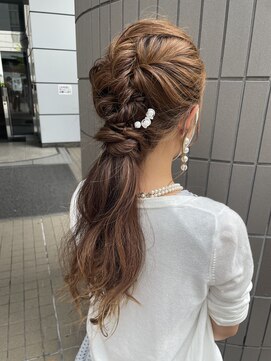 モードケイズ 阿倍野店(MODE K’s) ゆるふわポニーテール