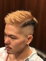 ヒロギンザ 田町店(HIRO GINZA)&nbsp;スキンフェード×ハイトーンカラー