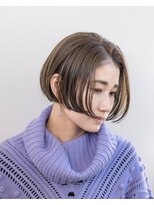 ルプラ ガーデン(le-pla garden) ショートボブ#ブリーチなし#ショートカット#ダメージレスカラー